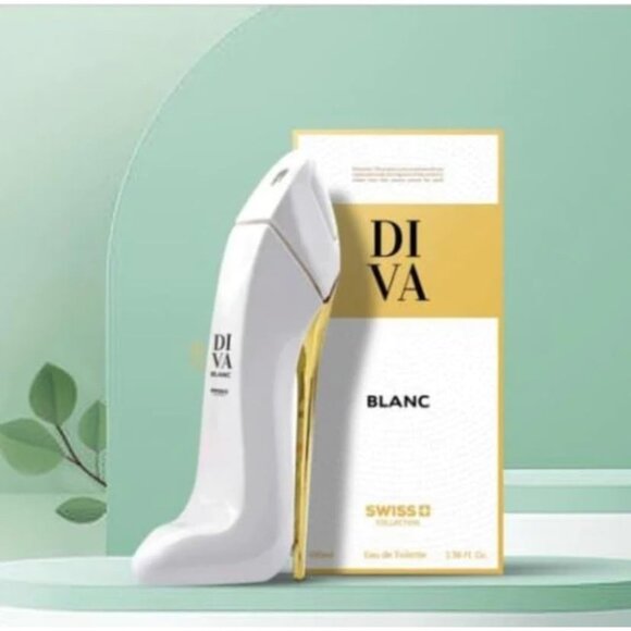 Diva Blanc by Swiss Collection EDT Women 100ml 3.38oz Inspired by Good Girl - Picture 2 of 6